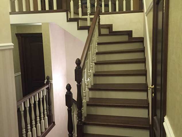 Комбинированная лестница №52